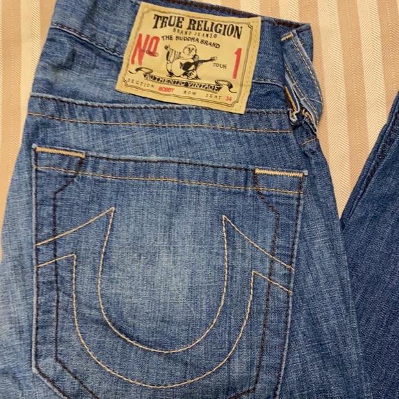 True Religion Bobby Jeans. - Picture 2 of 5